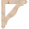 Ekena Millwork Funston Arts & Crafts Smooth Bracket, Douglas Fir, 5 1/2"W x 40"D x 44"H BKT06X40X44FST03SDF - alternate 4